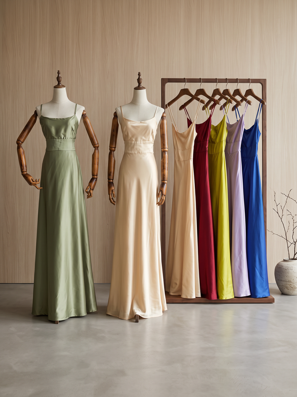 VESTIDO SATÉN PRETINA