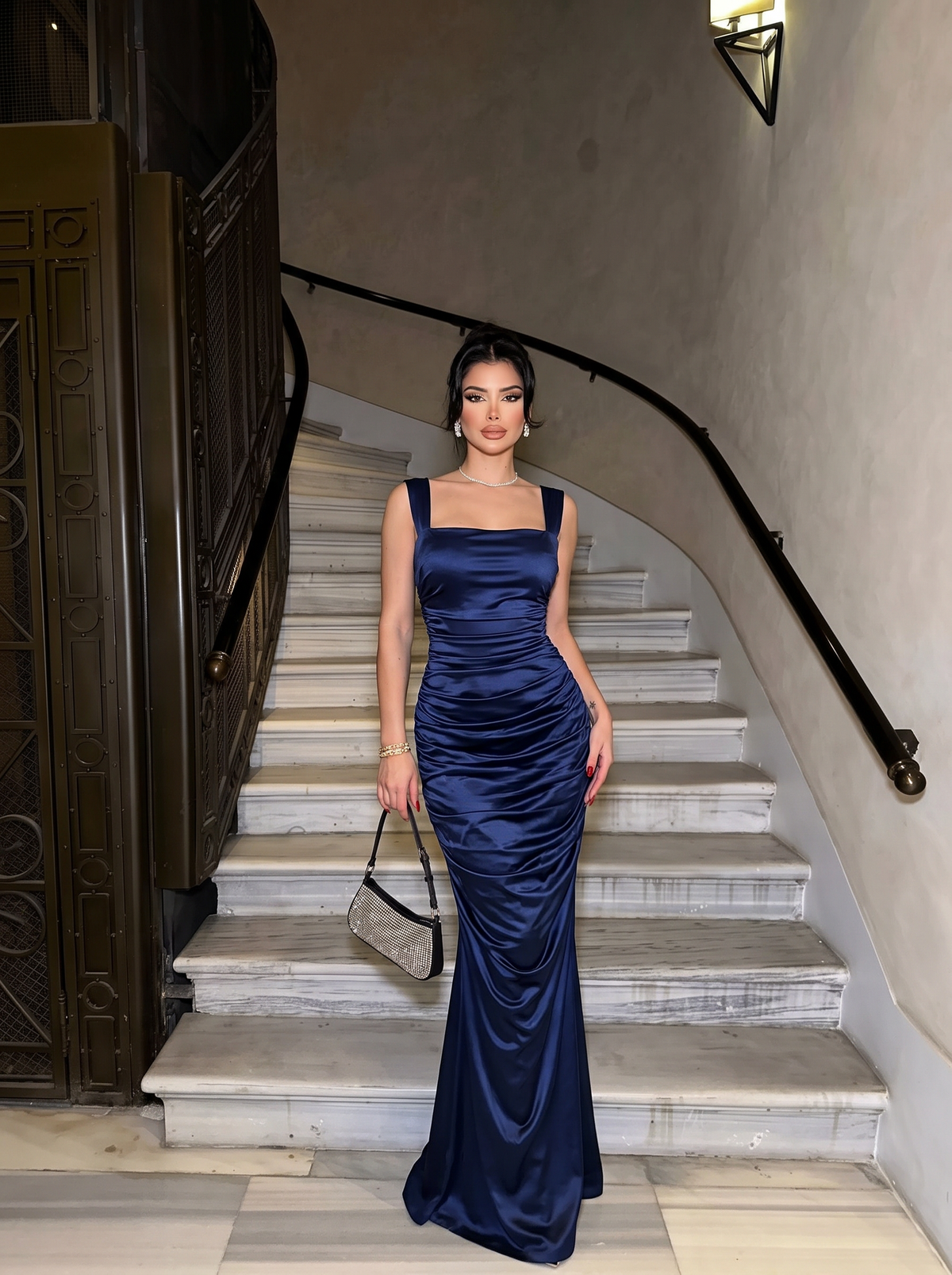 VESTIDO DRAPEADO